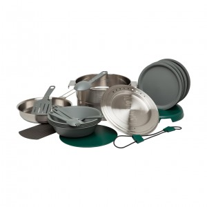 Stanley Adventure Base Camp Cookware | Full Kitchen Set Stainless | CRD910645