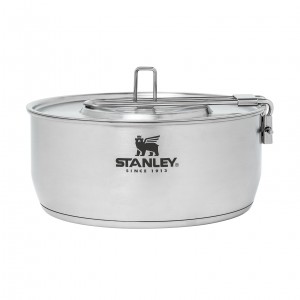 Stanley Adventure Even-Heat Pot Set | 1.9 QT Camping Cook Set Stainless | KNI701539