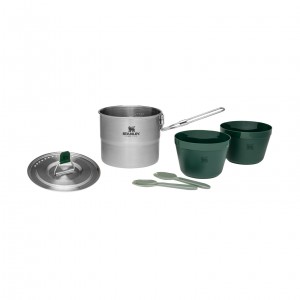 Stanley Adventure Stainless Steel Cook Set For Two | 1.1 QT Stainless Steel | PXK268935