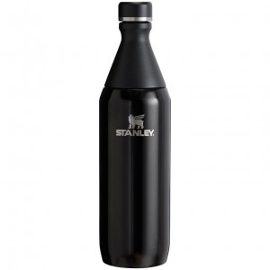 Stanley All Day Slim Bottle | 20 OZ Black 2.0 | IEU197530