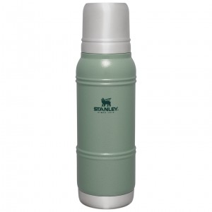 Stanley Artisan Thermal Bottle | 1.1QT Hammertone Green | ZEA749025