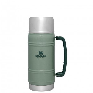 Stanley Artisan Thermal Food Jar | 27 OZ Hammertone Green | BJY254316