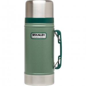 Stanley Classic Legendary Vacuum Food Jar | 24oz Hammertone Green | BNI143927