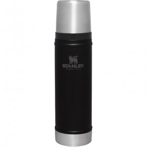 Stanley Classic Legendary Vacuum Insulated Water Bottle | 20 oz Matte Black | HES468753