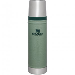 Stanley Classic Legendary Vacuum Insulated Water Bottle | 20 oz Hammertone Green | IPL642830