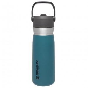 Stanley Go Flip Straw Water Bottle | 22 OZ | Insulated Bottle Lagoon | YCM064758