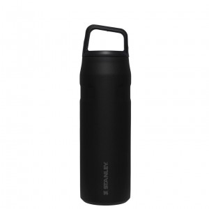 Stanley IceFlow™ Bottle with Cap and Carry+ Lid | 24 OZ Black | GYP037812
