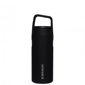 Stanley IceFlow™ Bottle with Cap and Carry+ Lid | 16 OZ Black Glimmer | WYR164972
