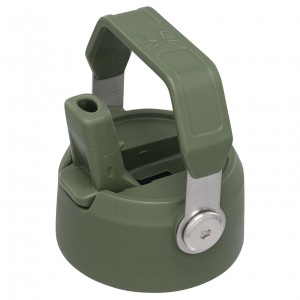 Stanley IceFlow Flip Water Bottle Replacement Lid | 17oz to 22oz Bronze Green | TGF862319