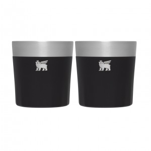 Stanley Lifted Spirits Prismatic™ Rocks Glass Set | 6 OZ Foundry Black | KWU903526