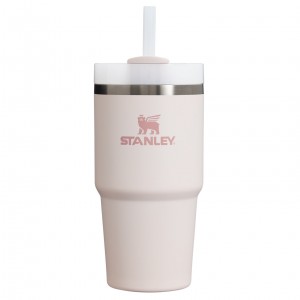 Stanley Quencher H2.0 Travel Tumbler | 20 OZ Rose Quartz 2.0 | VBT129358