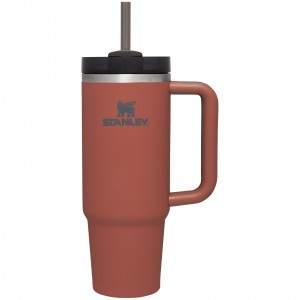Stanley Quencher H2.0 Travel Tumbler | Soft Matte | 30 OZ Red Rust | IJA063128