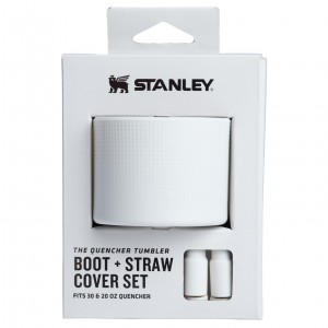 Stanley Stanley Quencher Boot and Straw Cover Set Pale Stone | LZC394021
