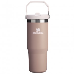 Stanley The Almond Rose IceFlow™ Flip Straw Tumbler | 30 OZ Almond Rose | QRX456713