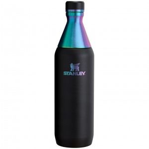 Stanley The Black Chroma All Day Slim Bottle | 20 OZ Black Chroma | HTD628075