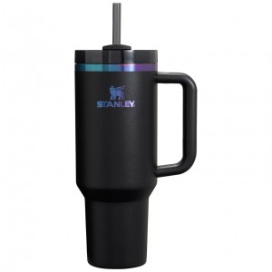 Stanley The Black Chroma Quencher H2.0 FlowState™ Tumbler | 40 OZ - Stanley Cr Black Chroma | PYK859104