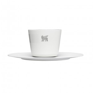 Stanley The DayBreak Demitasse Cup & Saucer | 2.2 OZ Espresso Cup Pale Stone | XCG745962