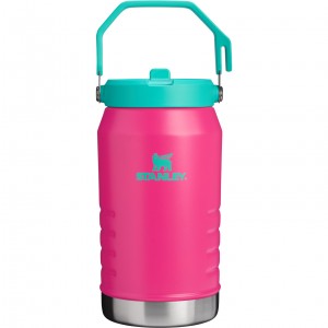 Stanley The Heat Wave IceFlow™ Flip Straw Jug | 64 OZ Passion Pink | ZQD539416