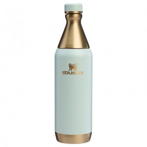 Stanley The Holiday All Day Slim Bottle | 20 OZ Gilded Celadon | OYF035928