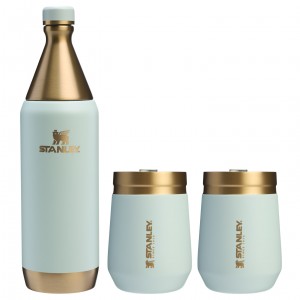 Stanley The Holiday All Day Wine Set | 34 OZ & 10 OZ Gilded Celadon | HQK763192