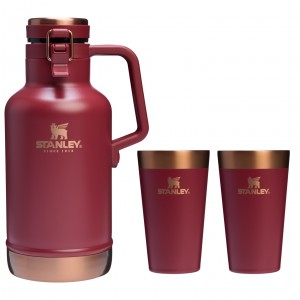 Stanley The Holiday Stay-Chill Growler Set | 64 OZ & 16 OZ Gilded Pomegranate | RSI809712