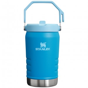 Stanley The IceFlow Flip Straw Jug | 40 OZ | Insulated Water Jug Azure | PIT465297