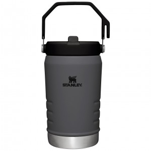 Stanley The IceFlow Flip Straw Jug | 40 OZ | Insulated Water Jug Charcoal | SPO462591
