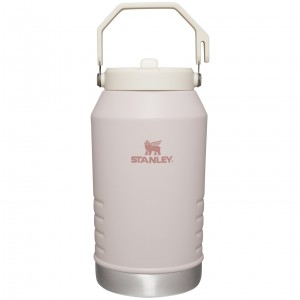 Stanley The IceFlow Flip Straw Jug | 96 OZ | Insulated Water Jug Rose Quartz | JBG213807