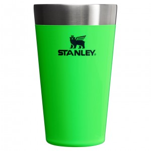 Stanley The Neon Adventure Stacking Beer Pint | 16 OZ Neon Green | ZLM328607