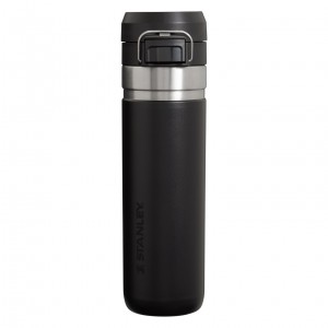 Stanley The Quick Flip Go Water Bottle | 24 OZ Black 2.0 | IHZ104675