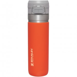 Stanley The Quick Flip Go Water Bottle | 24 OZ Tigerlily | ABF340279