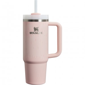 Stanley The Soft Rain Clean Slate Quencher H2.0 FlowState™ Tumbler | 30 OZ Soft Rain Bloom | FZJ134897