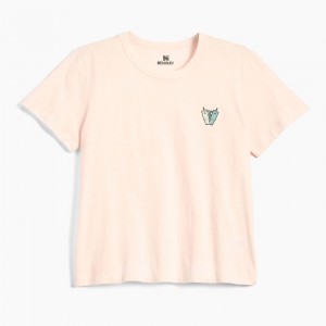 Stanley The Stanley Quencher Love Women’s Boxy Tee Rose Quartz | PEK673524