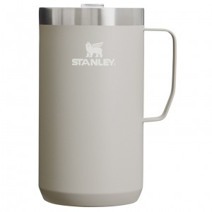 Stanley The Stay-Hot Camp Mug | 24 OZ Ash | TOB748536